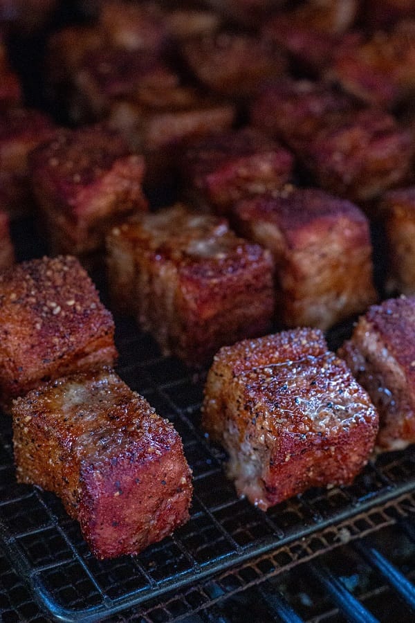 Preparing The Pork Belly For Smoking